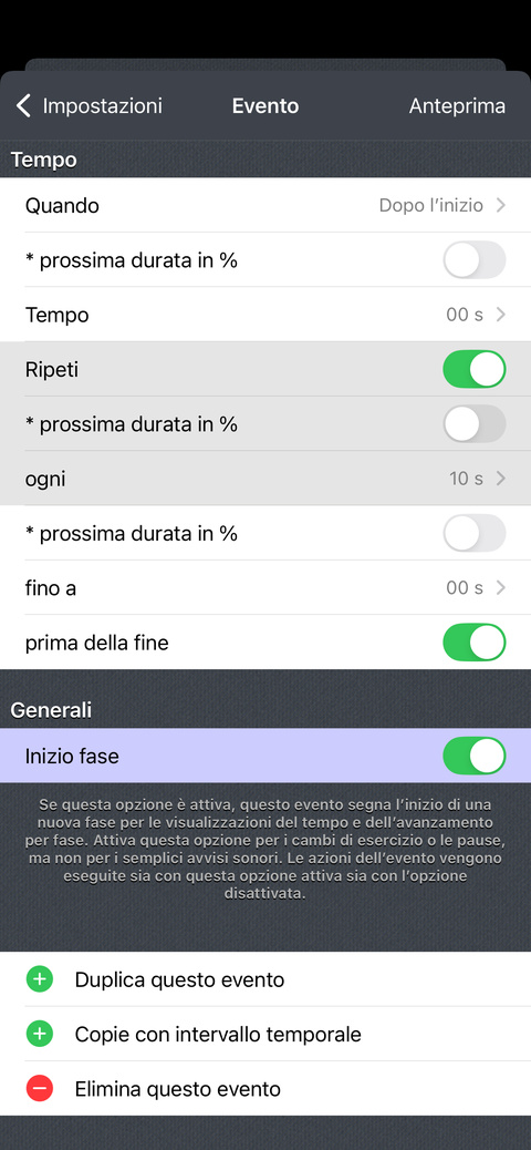 Come riproduco un suono ogni 10 secondi?