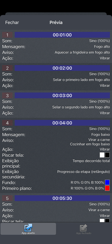 Confira a sequência
