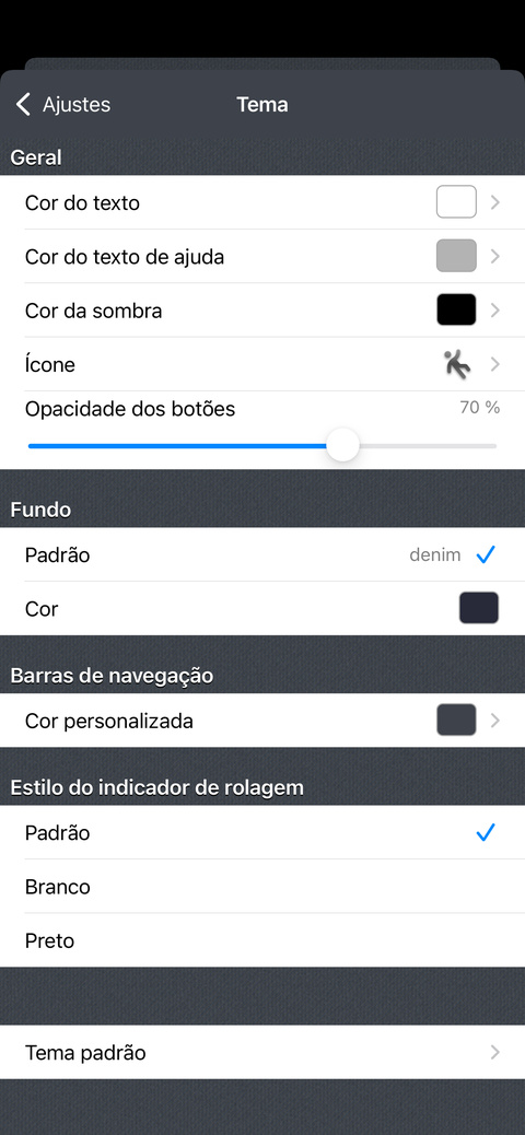 Inicie e personalize
